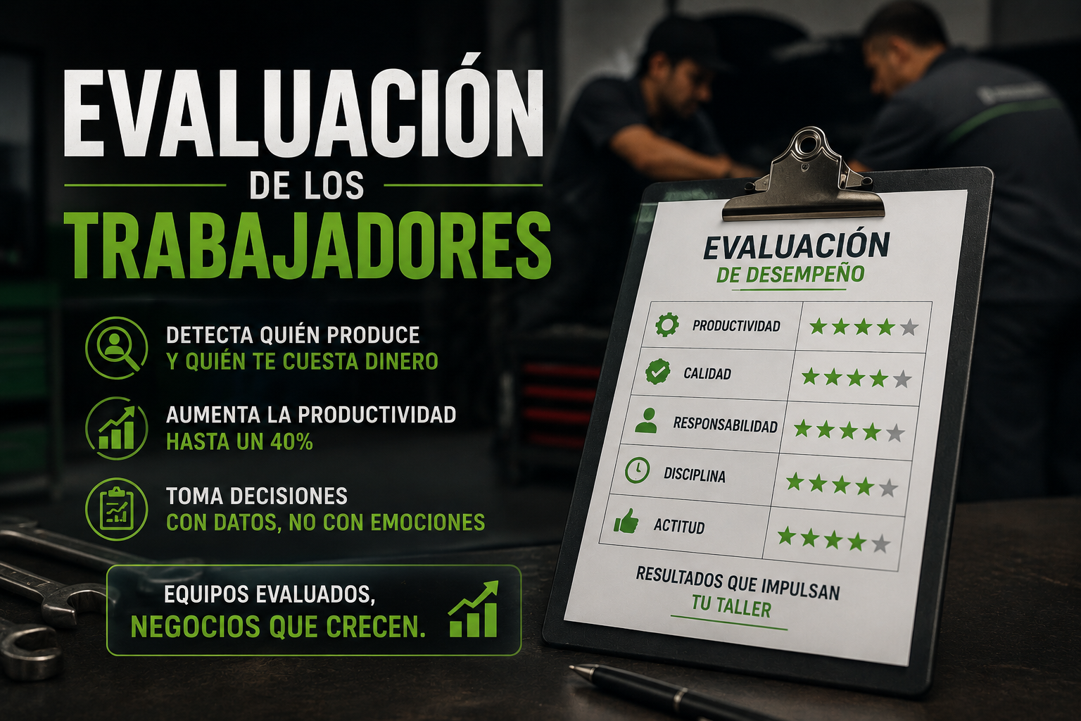 EVALUACIÓN DE LOS TRABAJADORES